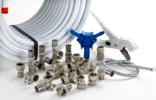 pex al pex press pipe fittings and cutter tools