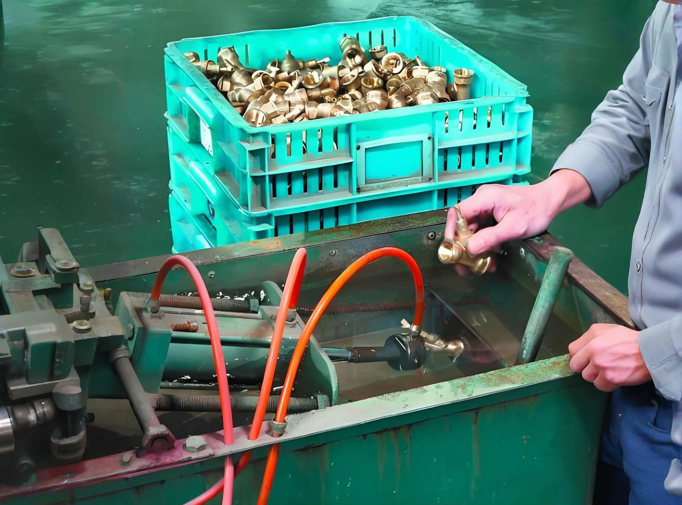 Testing Brass Valves