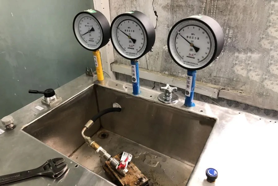 brass valve inspection process
