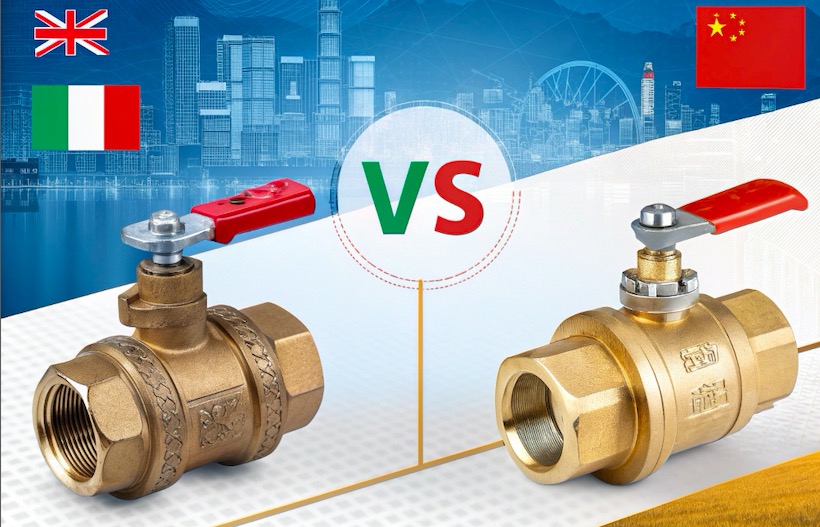 Brass Ball Valve manufacturer china vs italy
