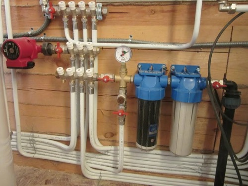 PEX Manifold with Valves