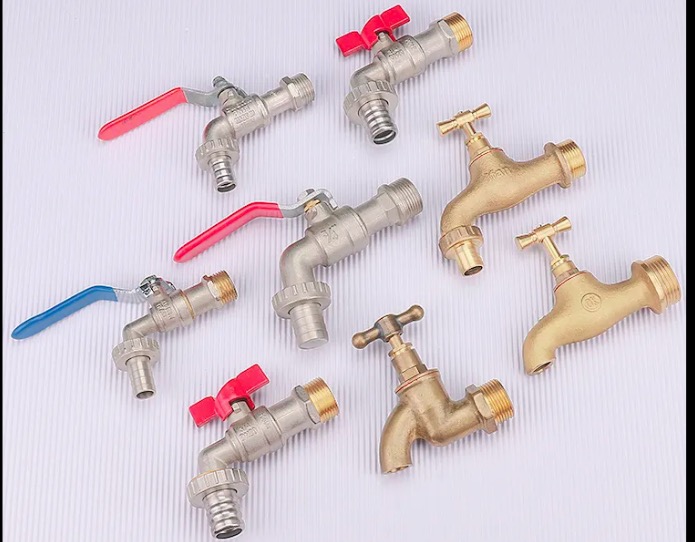 Bibcock Valve in Use