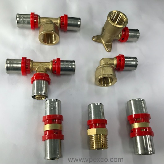brass press fittings china factory