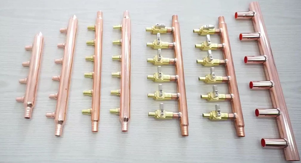 difference between brass and copper manifolds