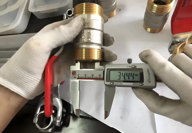 brass ball valve testing