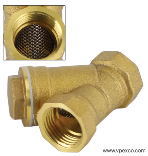 brass filter valve china manufacturer