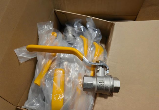 packing inspection-brass ball valve